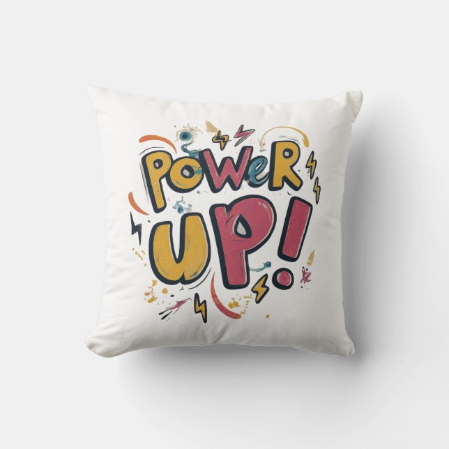 Power Up Cushion (Front)