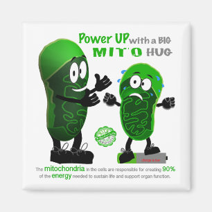 Power Up with a BIG MITO Hug Magnet