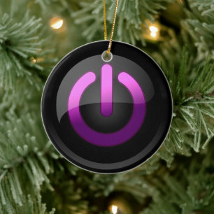 Power Up Your Holidays with Retro Chic Ceramic Tree Decoration