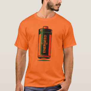 Power Up Your Mind Motivational T-Shirt" T-Shirt
