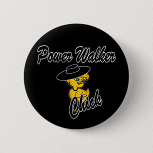 Power Walker Chick #4 6 Cm Round Badge