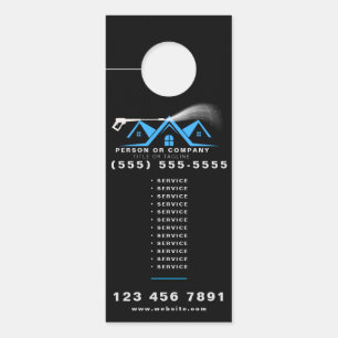 Power Washer House Cleaning Pressure Washing Door Hanger