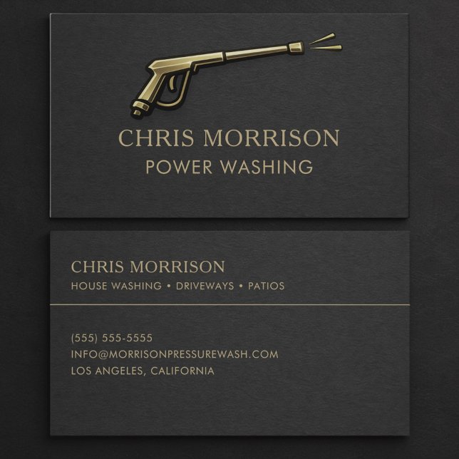 Power Washing Business Card (Creator Uploaded)