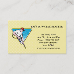 Pressure Washing Business Cards | Zazzle UK