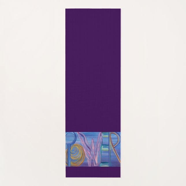 Power Yoga Mat (Front)