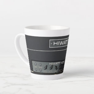 Power Your Latte as Tube Tone Rules Latte Mug