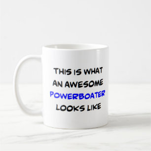 powerboater, awesome coffee mug