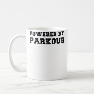 Powerd By Parkour Coffee Mug