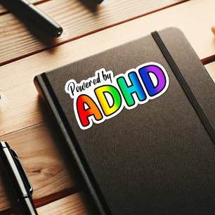 Powered by ADHD   Rainbow Typography