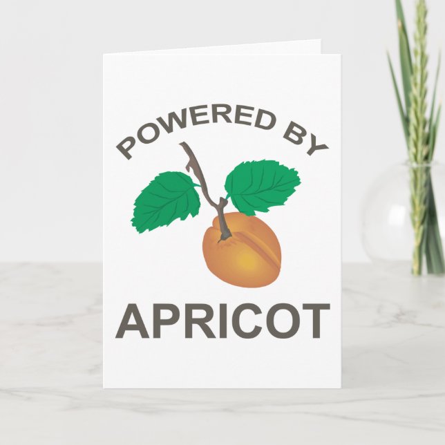 Powered By Apricot Card (Front)