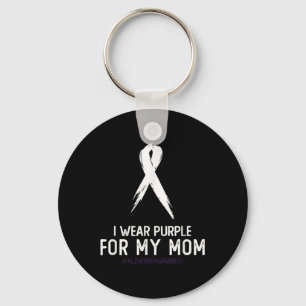 Powered By Autism _ Autism Awareness Graphic Key Ring