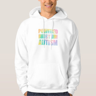 Powered By Autism For Autism Awareness Women Men  Hoodie
