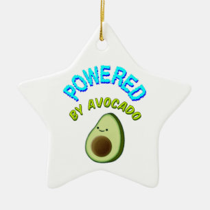 Powered By Avocado Ceramic Tree Decoration
