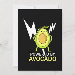 Powered By Avocado Invitation