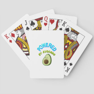 Powered By Avocado Playing Cards
