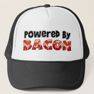 Powered by Bacon Humour Trucker Hat