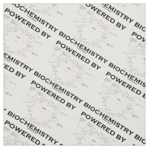 Powered By Biochemistry Krebs Cycle Geek Humour Fabric