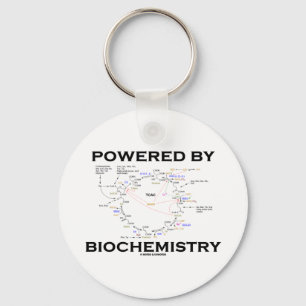 Powered By Biochemistry (Krebs Cycle) Key Ring