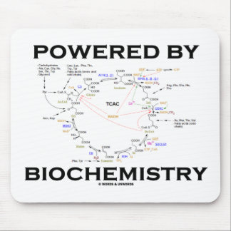 Powered By Biochemistry (Krebs Cycle) Mouse Mat
