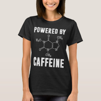 Powered By Caffeine Scientist Coffee T-Shirt