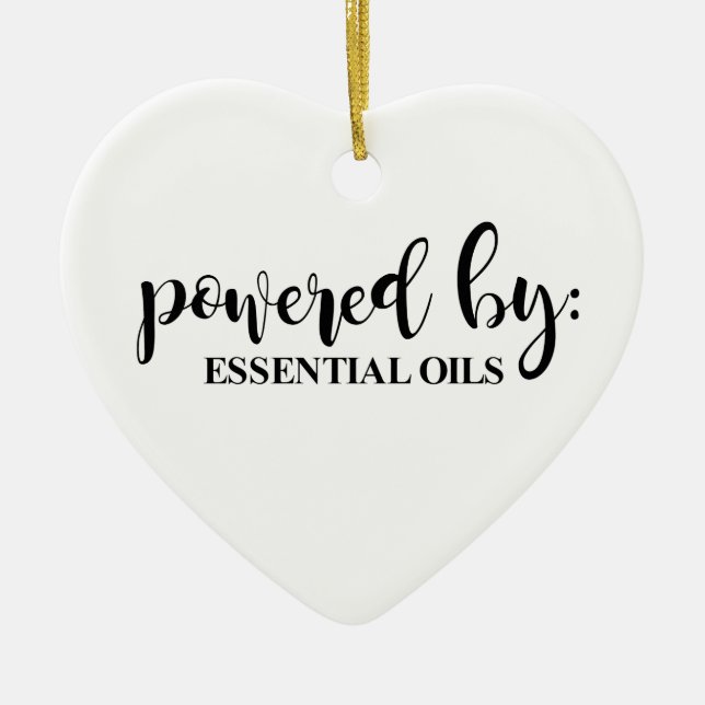 POWERED BY CERAMIC TREE DECORATION (Front)