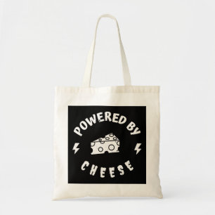 Powered By Cheese Tote Bag