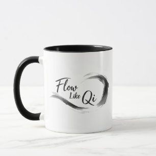 Powered by Coffee and Qi Mug  Acupuncture Gift