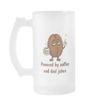 Powered by Coffee Cute Coffee Bean Father’s Day