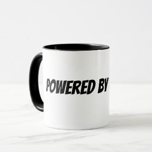 powered by coffee mug