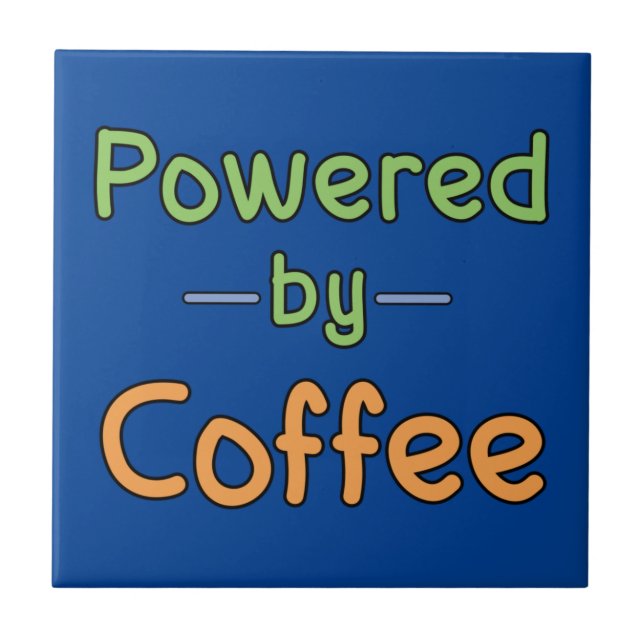  Powered by Coffee Tile (Front)