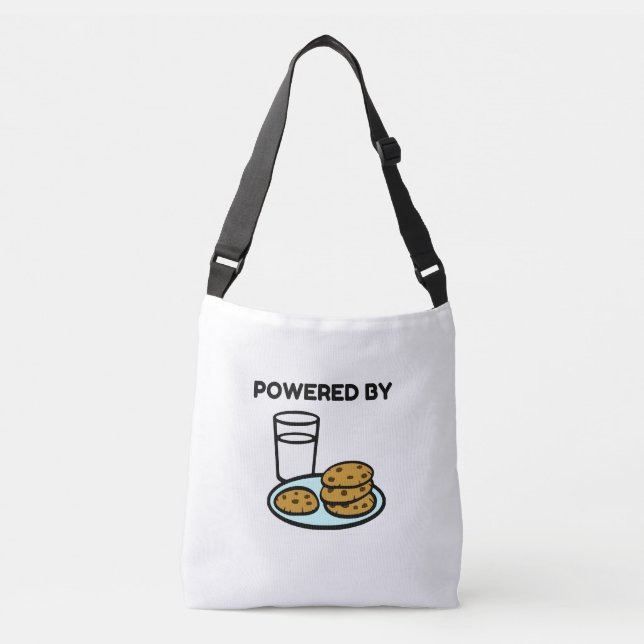 POWERED BY COOKIES CROSSBODY BAG (Front)