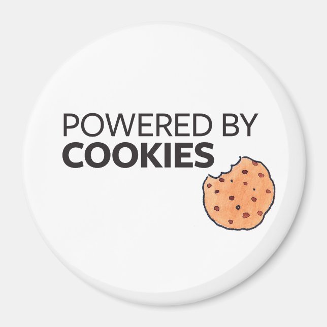 Powered by Cookies Magnet (Front)