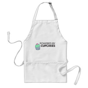 Powered by Cupcakes Standard Apron