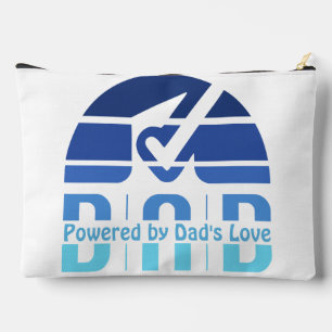 Powered by Dad's Love: Making Memories with Hugs Accessory Pouch