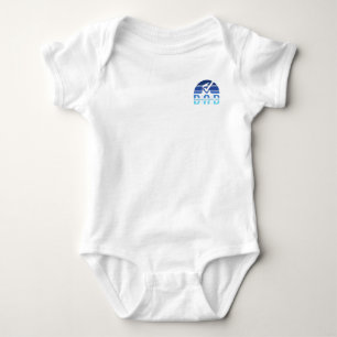 Powered by Dad's Love: Making Memories with Hugs Baby Bodysuit