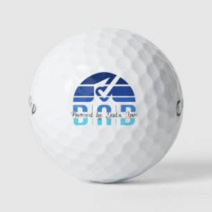 Powered by Dad's Love: Making Memories with Hugs Golf Balls