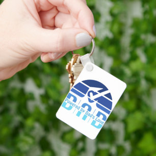 Powered by Dad's Love: Making Memories with Hugs Key Ring