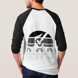 Powered by Dad's Love: Making Memories with Hugs T-Shirt