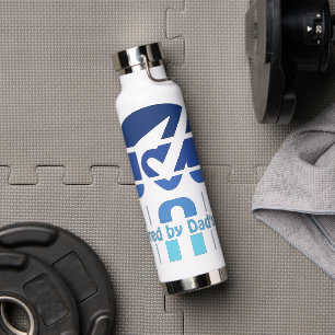 Powered by Dad's Love: Making Memories with Hugs Water Bottle