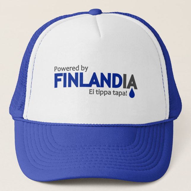 Powered by Finlandia hat - choose color (Front)