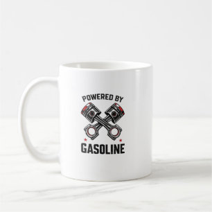 Powered by Gasoline Art Coffee Mug