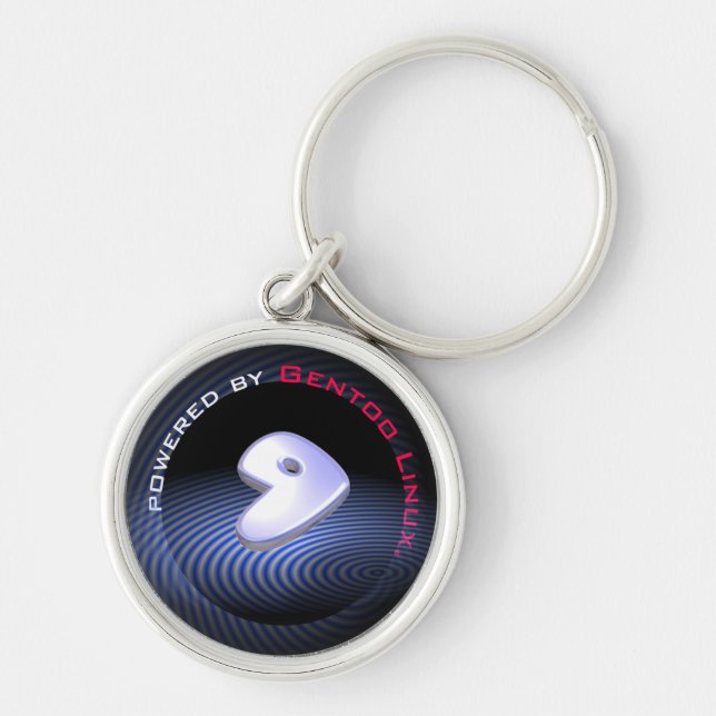 POWERED BY Gentoo Linux Key Ring (Front)