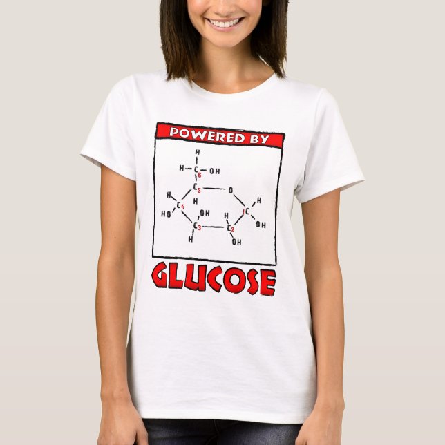 Powered by Glucose T-Shirt (Front)