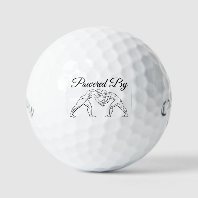 Powered by: Golf Balls (Front)