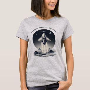 Powered by Gravity and Coffee T-Shirt