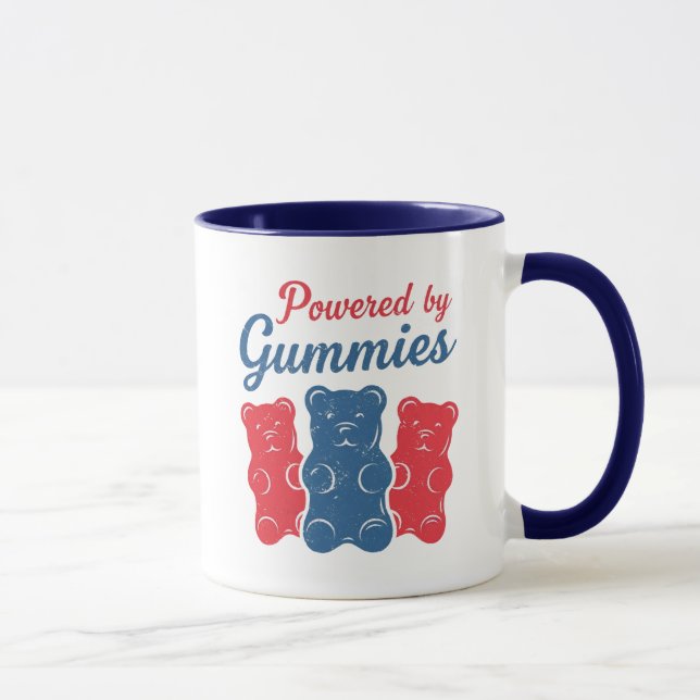 Powered By Gummies  Mug (Right)