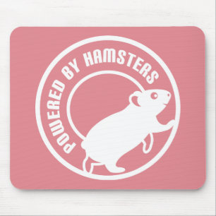 Powered by Hamsters Mouse Mat