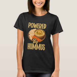 Powered By Hummus Vegan Food T-Shirt