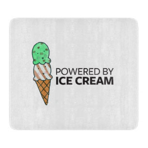 Powered by Ice Cream Cutting Board