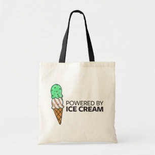 Powered by Ice Cream Tote Bag